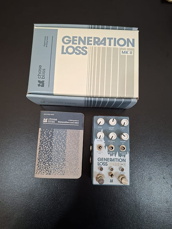 Chase Bliss GENERATION LOSS MK II 新品未使用品 Generation Loss MKII — Chase Bliss