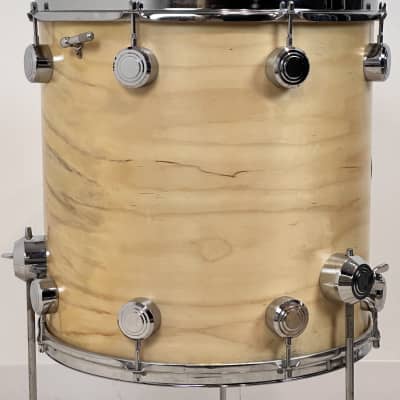 George Hayman 22/13/16/5.5x14" Vibrasonic Drum Set - Refinished Natural Maple image 22