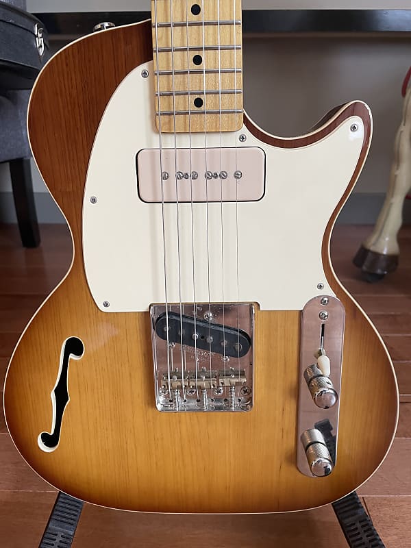 ギター st.blues 61south St. Blues '61 South Single Cut Thinline Bigsby tobacco burst