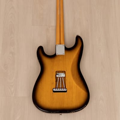 2015 Fender Custom Shop 1957 Stratocaster Partscaster Sunburst w/ Fat 50s, Case image 3