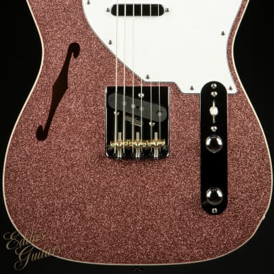 Suhr Eddie's Guitars Exclusive Custom Classic T Roasted - Rose Gold Sparkle image 2
