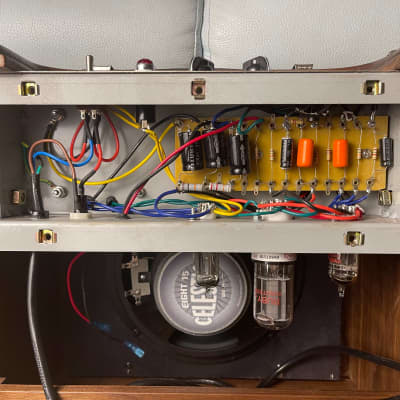 LeTone 5F2a / 5F1 Champ Handwired 5 Watt 1x8' Combo Amplifier with walnut cabinet image 12