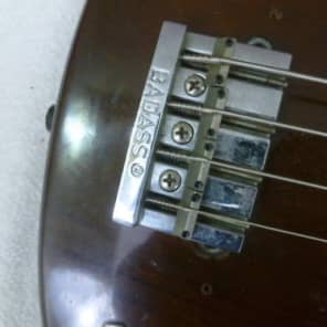 Gibson EBO Bass Made Fretless with Gig Bag Resprayed Neck 70-72 Brown image 4