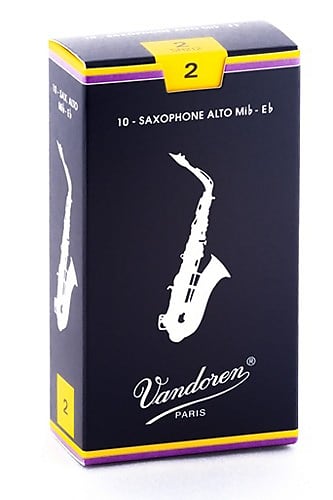 Vandoren Alto Saxophone Reeds, Box Of 10 (2)(New) image 1