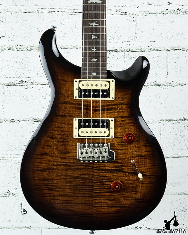 PRS SE Custom 24 Black Gold w/ Bag (#6482) image 1