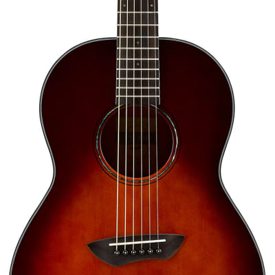 Yamaha CSF1M Parlor Guitar Tobacco Brown Sunburst image 4