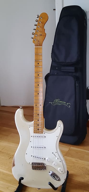 Momose Custom Shop MC1 Stratocaster Relic 2022 Olympic White