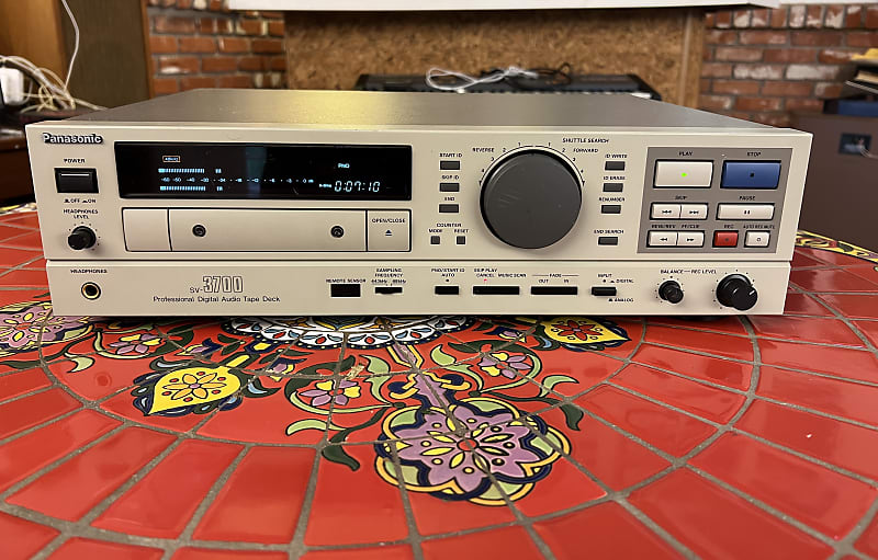 Panasonic SV-3700 Dat Recorder | Reverb