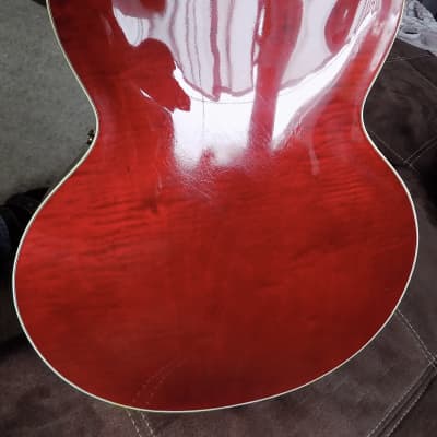 Gibson  ES 355  Custom Shop 2010   curly antique faded cherry image 10