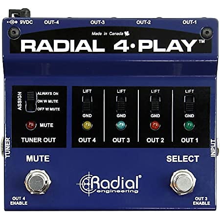 Radial 4-Play Multi-Channel Direct Box image 1