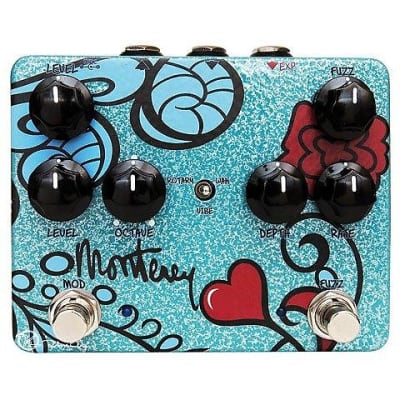 Keeley Monterey Rotary Fuzz Vibe Effects Pedal | Reverb