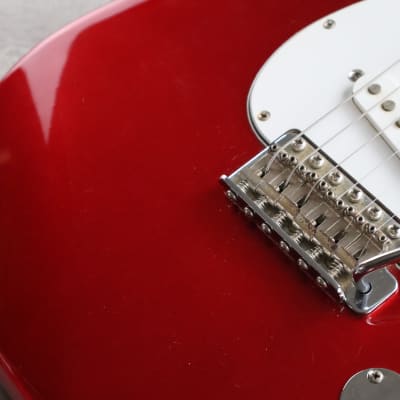 2007 Fender Japan ST-STD Stratocaster Standard (Candy Apple Red) image 4