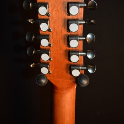 Luna Art Vintage DCE 12 String Acoustic Electric Guitar - Brand New B-Stock! image 5