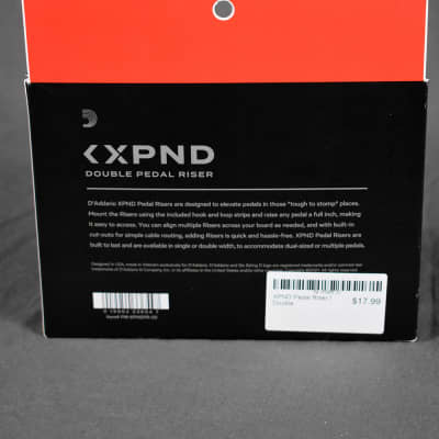 D'Addario XPND Double Pedal Riser image 3
