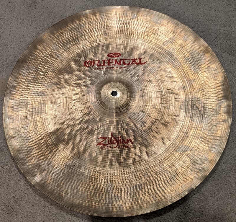 FREE SHIPPING (Video) Zildjian 18" Oriental Classic China Reverb