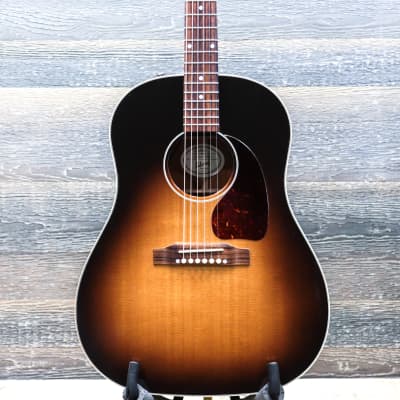 Gibson J-45 Standard Vintage Sunburst Acoustic Electric Guitar w/Case #11764082 for sale