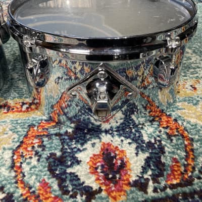 Gretsch 1970s Timbales, Latin Model 12"x6" and 13"x6", No Stand, Slingerland Mounts image 5
