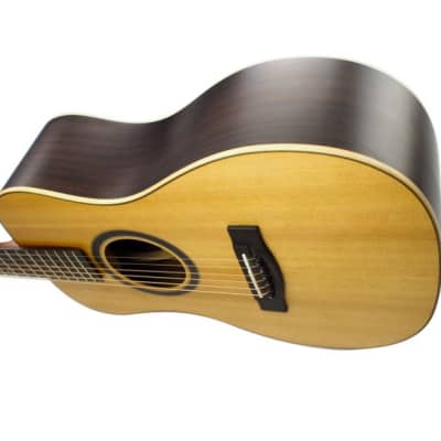 Journey Instruments OF420 Overhead Guitar with detachable neck - Spruce/Pao Ferro image 8