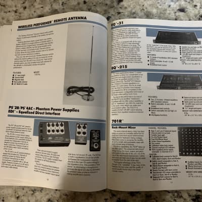 Peavey Audio Systems Catalog 1988 PA Mixer Speakers | Reverb