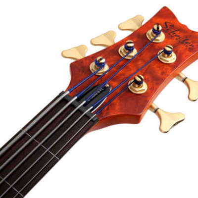Schecter Stiletto Studio-5 Left-Handed Bass Satin Honey 2780 image 13
