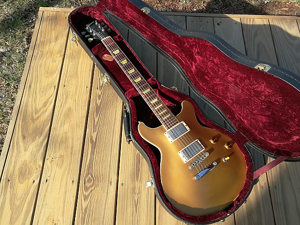 Gibson Les Paul Classic Double Cut Gold Top 2003 Gold | Reverb