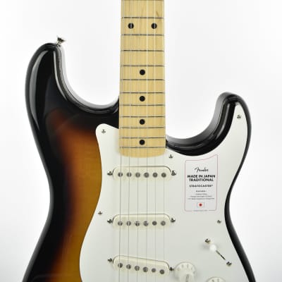 Fender Traditional MIJ stratocaster MN 2TS 2 tones Sunburst image 7