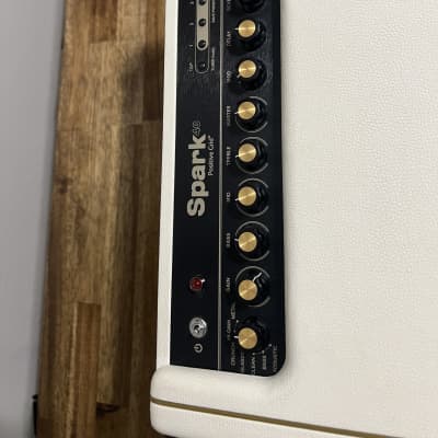 Positive Grid Spark 40 40-Watt 2x4" Modeling Guitar Combo 2021 - Pearl White image 2