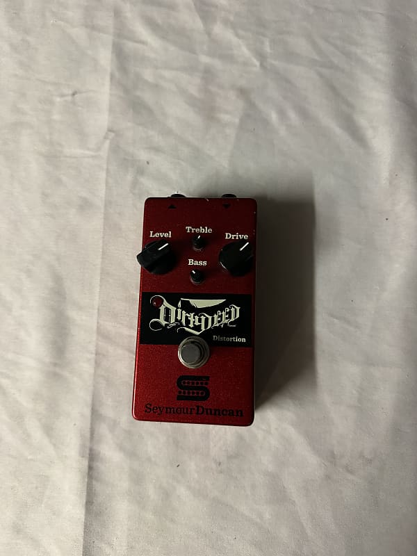 Seymour Duncan Dirty Deeds Distortion Pedal 2000s - Red image 1