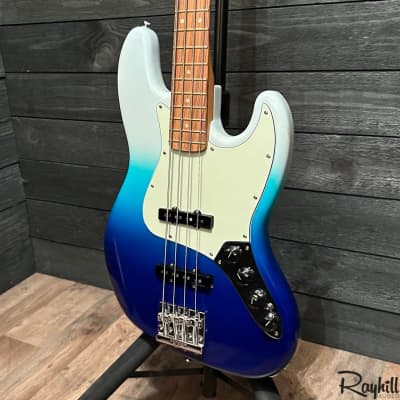 Fender Player Plus Active Jazz Bass MIM 4 String Belair Blue Electric Bass Guitar image 3