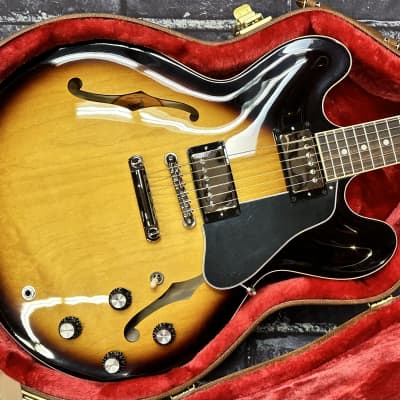 Gibson ES-335 2023 Vintage Burst New Unplayed w/Case Auth Dlr 8lbs1oz #153 image 6