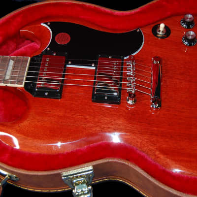 NEW! 2020 Gibson SG Standard '61 Stop Tail - Vintage Cherry Finish - Authorized Dealer - CASE image 9