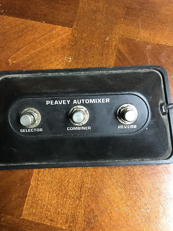 Peavey Automixer 3 Button Remote Switch Reverb