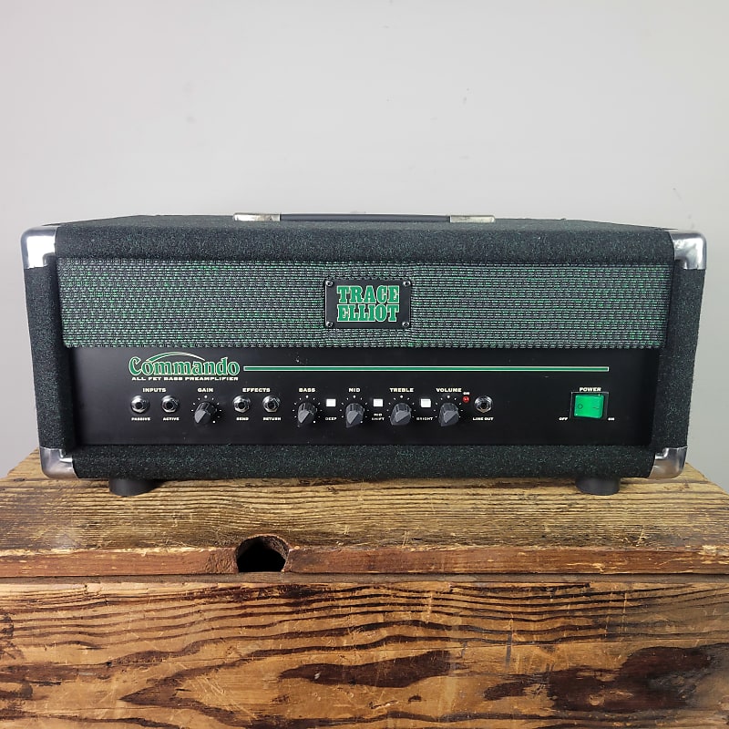 Trace Elliot Commando 100 Watt Bass Head Shop Mint NOS | Reverb