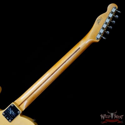 Fender Custom Shop Limited Edition 70th Anniversary Broadcaster (Telecaster) Relic Nocaster Blonde 7.50 LBS image 5