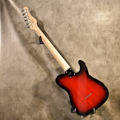 G&L Left handed USA ASAT Classic Bluesboy 2019 Redburst Lefty Guitar image 4