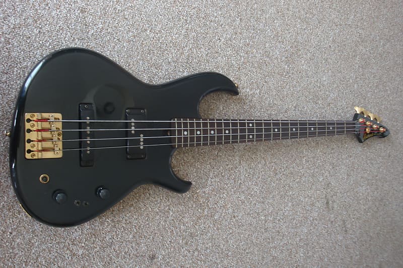 Aria Pro II RSB Deluxe II 1984 Black/Gold Made in Japan | Reverb