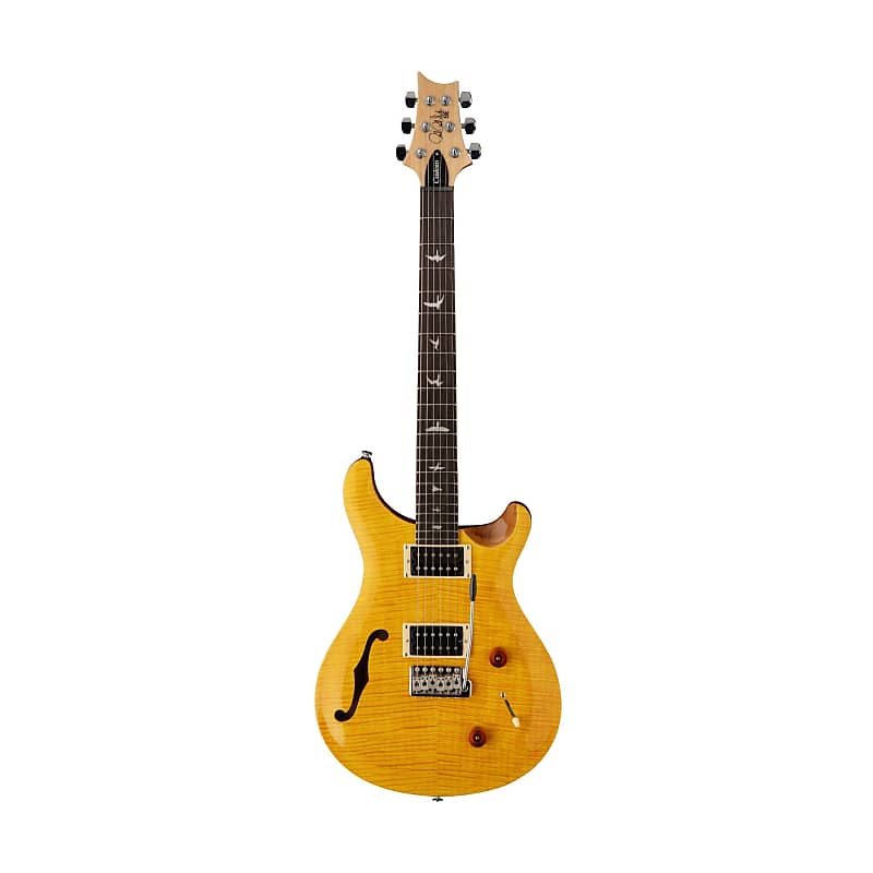 PRS SE Custom 22 Semi-Hollow Santana Yellow (314) - Willcutt