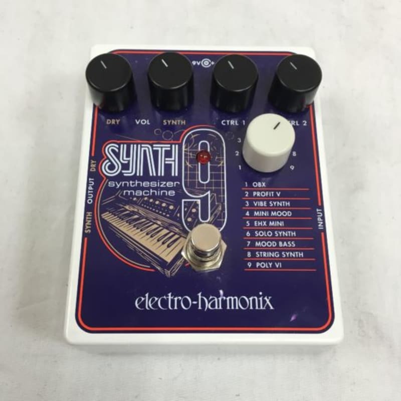 Electro-Harmonix EHX SYNTH 9 Synthesizer Machine Guitar Effects 