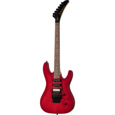 Kramer - Striker - Electric Guitar - Figured HSS - Laurel Fingerboard - Floyd Rose Special - Transparent Red image 2