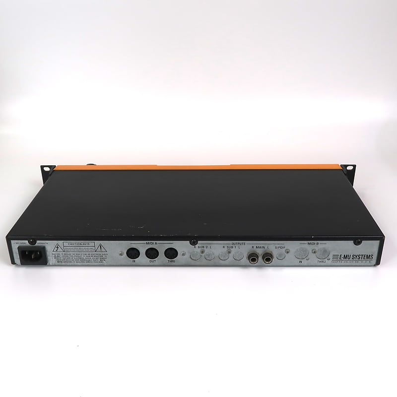 E-MU Systems Xtreme Lead-1 Rackmount 64-Voice Expandable Synthesizer 2000 -  Orange