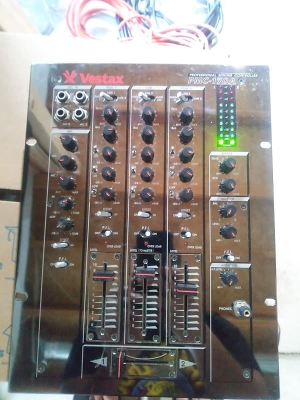 Vestax PMC-170a Mixer Chrome | Reverb