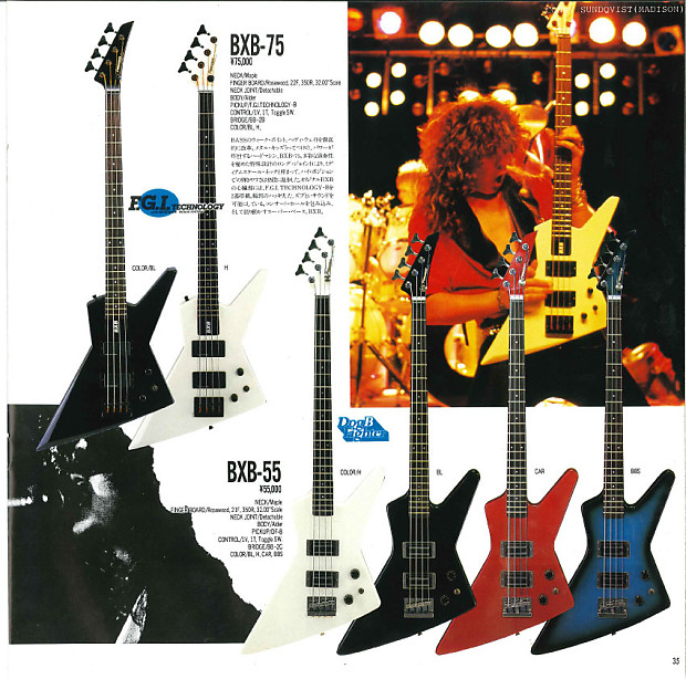 FERNANDES BXB-55 エレキベース ブラック 80's used】FERNANDES / BXB-55 BLK #4090171 4.24kg【GIB横浜