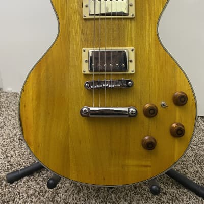 Hondo II HLPS-2 Les Paul 1978 natural yellow for sale