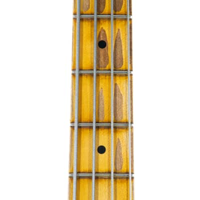 Fender Custom Shop '55 Precision Bass Guitar Maple Relic, Butterscotch Blonde - #18753 image 8