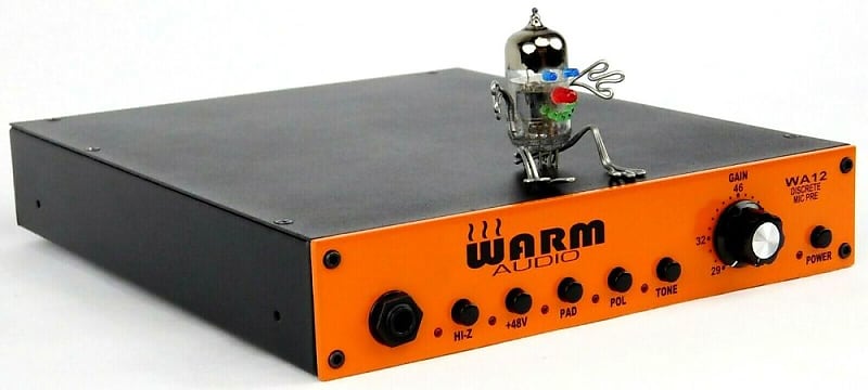 Warm Audio  Wa 12 Mic Preamp CineMag Made in USA image 1