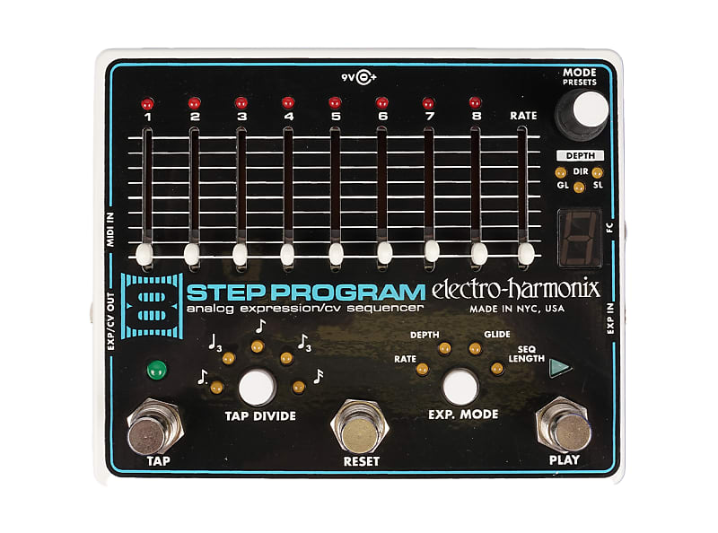 Electro-Harmonix 8 Step Program Expression / CV Sequencer | Reverb