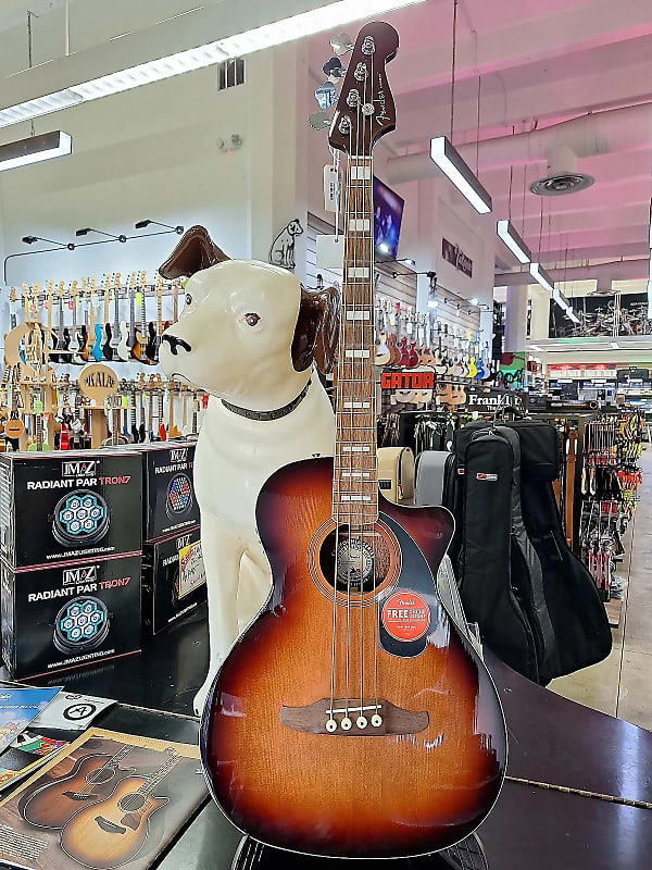 【8月限定値下】Fender Kingman bass Natual Amazon.com: Fender Acoustic Bass Guitar, 4-String, Kingman