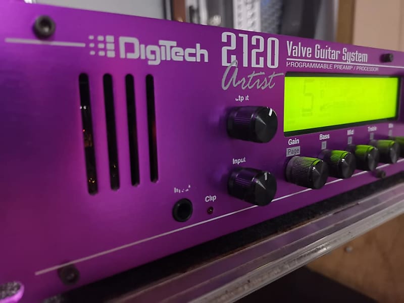【海外販売】DigiTech デジテック 2120 Artist Valve Guitar System プログラマブルプリアンプ/プロセッサー★現状品 プリアンプ