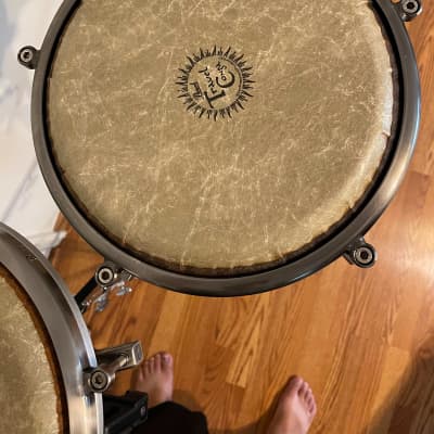 Full Pearl Travel Conga Set with Stands and Bags | Reverb
