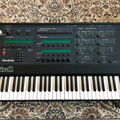 Oberheim Matrix 12 61-Key 12-Voice Synthesizer 1985 (Serviced / Warranty)